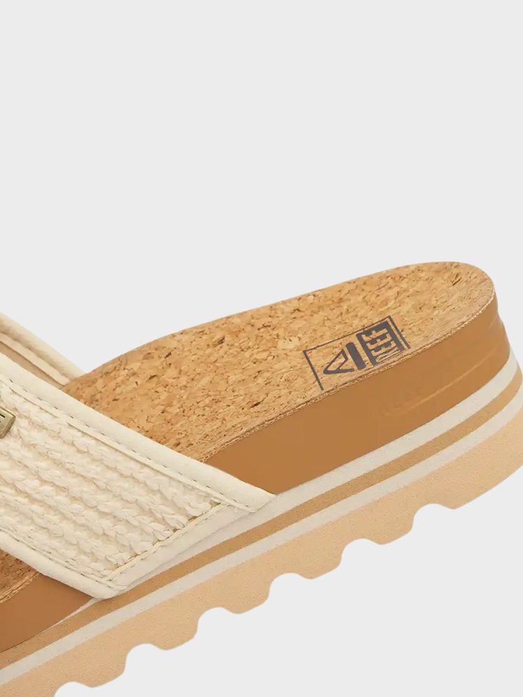 Cushion Vista Hi - Sandaler til damer - Vintage Raffia - Gumpel & Co