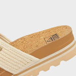 Cushion Vista Hi - Sandaler til damer - Vintage Raffia - Gumpel & Co