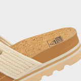 Cushion Vista Hi - Sandaler til damer - Vintage Raffia - Gumpel & Co
