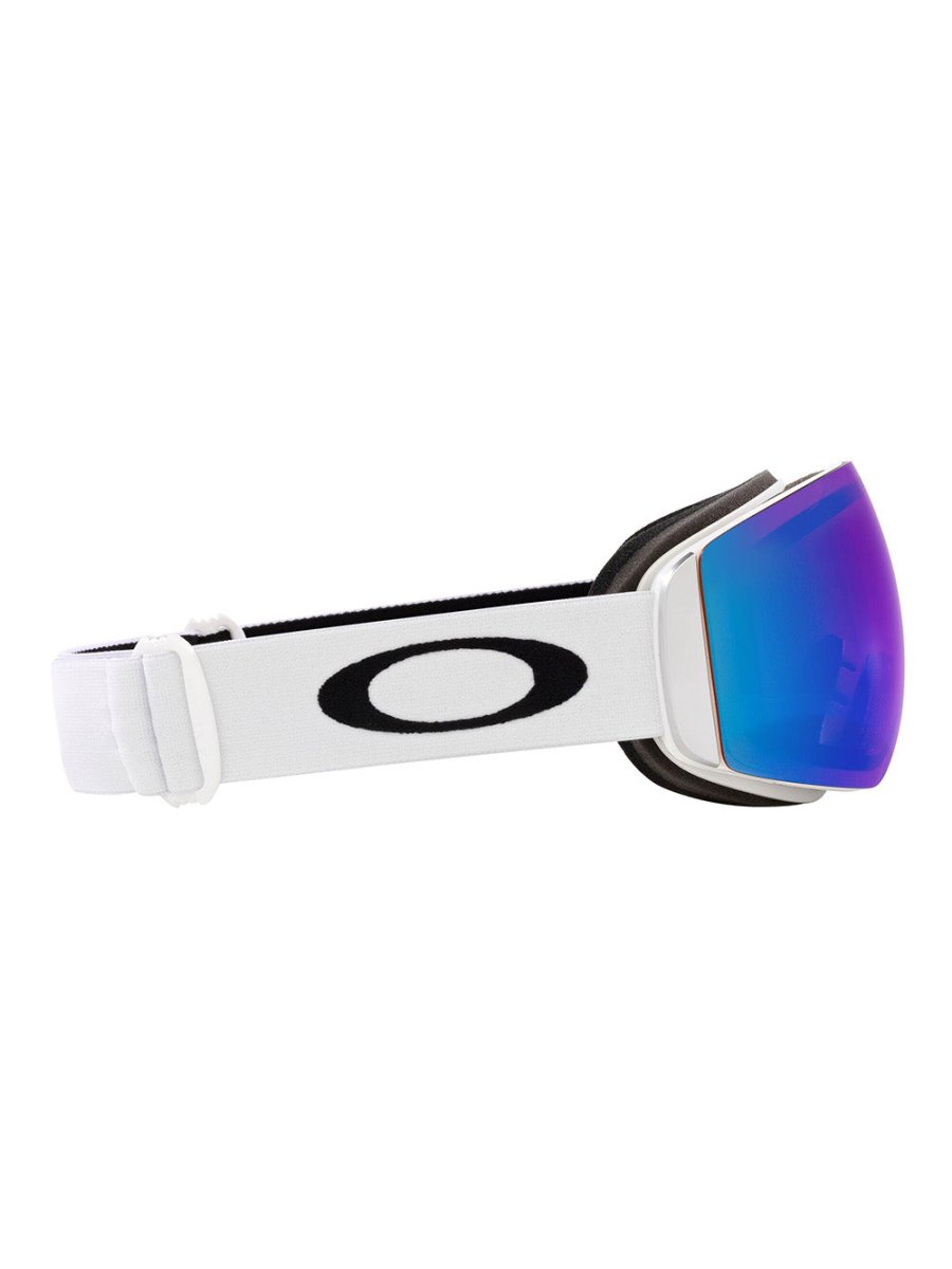 Flight Deck M (7064) Skibriller - Matte White/Prizm Argon - Gumpel & Co