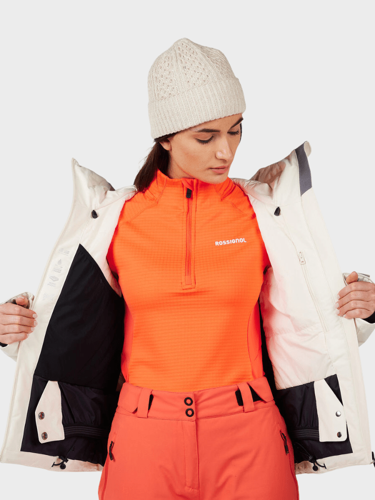 Rochrun Skijakke - Dame - Hvid - Gumpel & Co