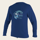 Toddler O'Zone Long Sleeve UV - trøje | Børn | Navy - Gumpel & Co