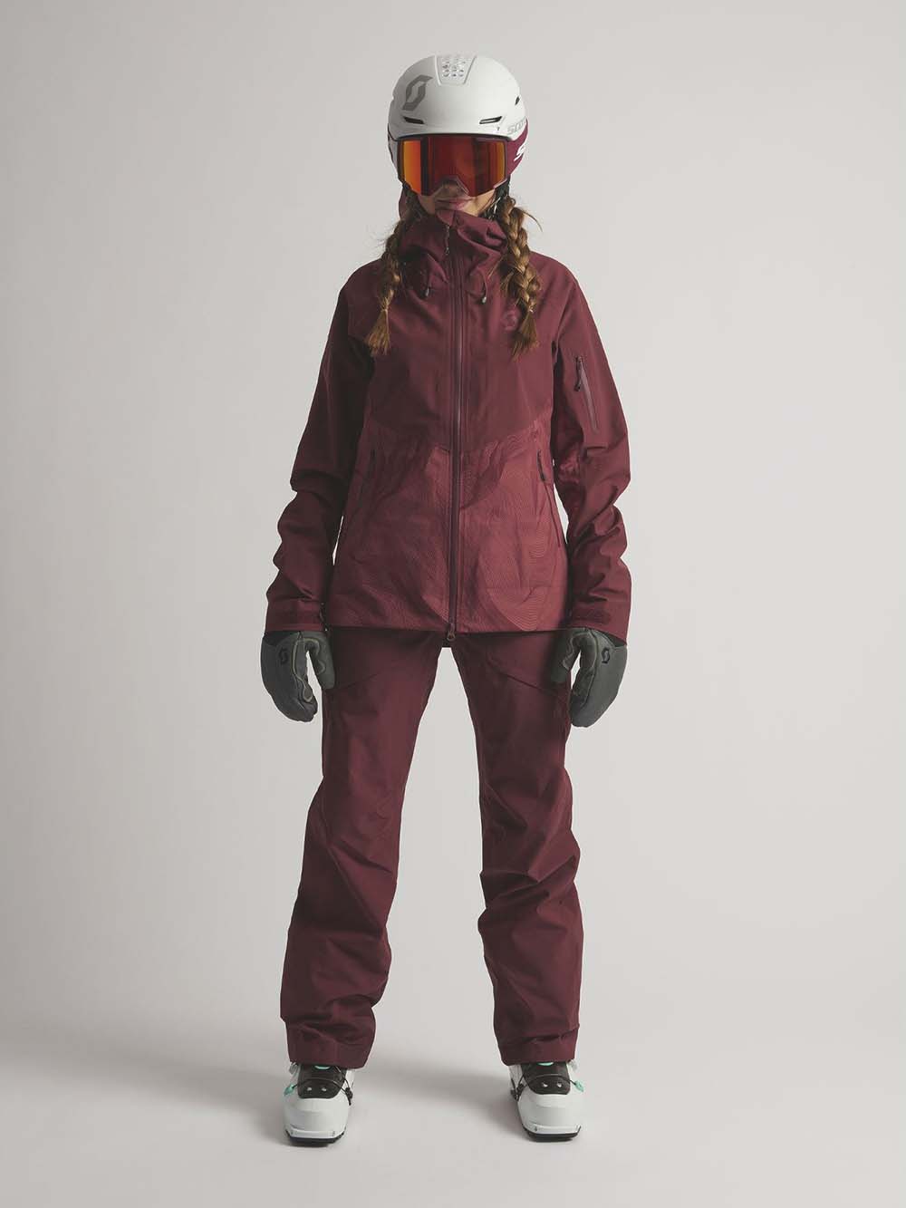 Women's Explorair 3L Skibukser - Dame - Black - Gumpel & Co