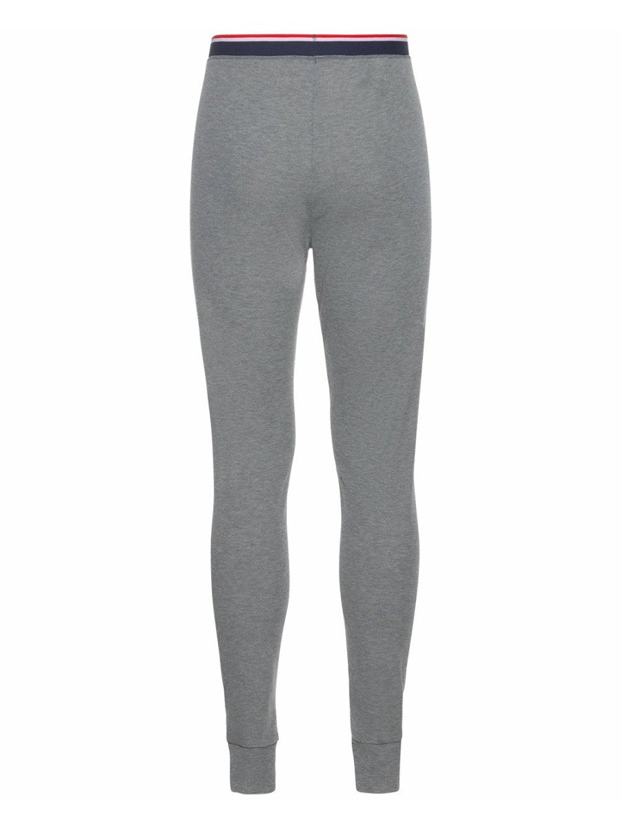 Men's Active Warm Skiunderbukser - Steel Grey Melange - Gumpel & Co