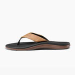 Men's Santa Ana Leather Klipklapper - Black And Tan - Gumpel & Co