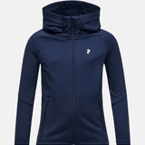 Rider Essentials Midlayer m/lynlås - Børn - Mørke Blå - Gumpel & Co