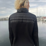 Danette Hybrid Jakke - Dame - Sort - Gumpel & Co