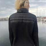 Danette Hybrid Jakke - Dame - Sort - Gumpel & Co