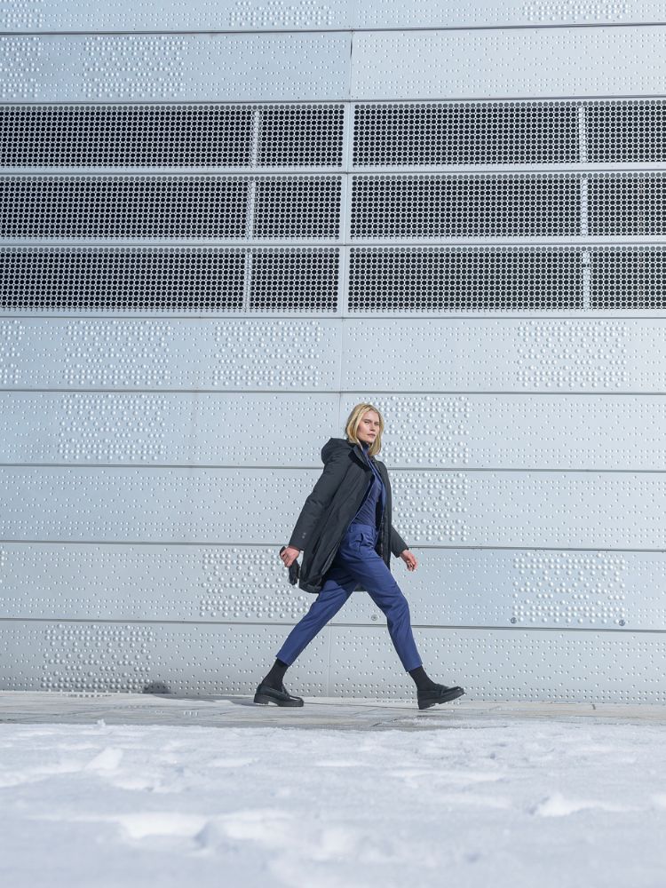 White Heat Frakke - Dame - Sort - Gumpel & Co