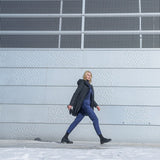 White Heat Frakke - Dame - Sort - Gumpel & Co