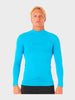 Dawn Patrol UV Long Sleeve Rash Guard - Men - Blue Paint