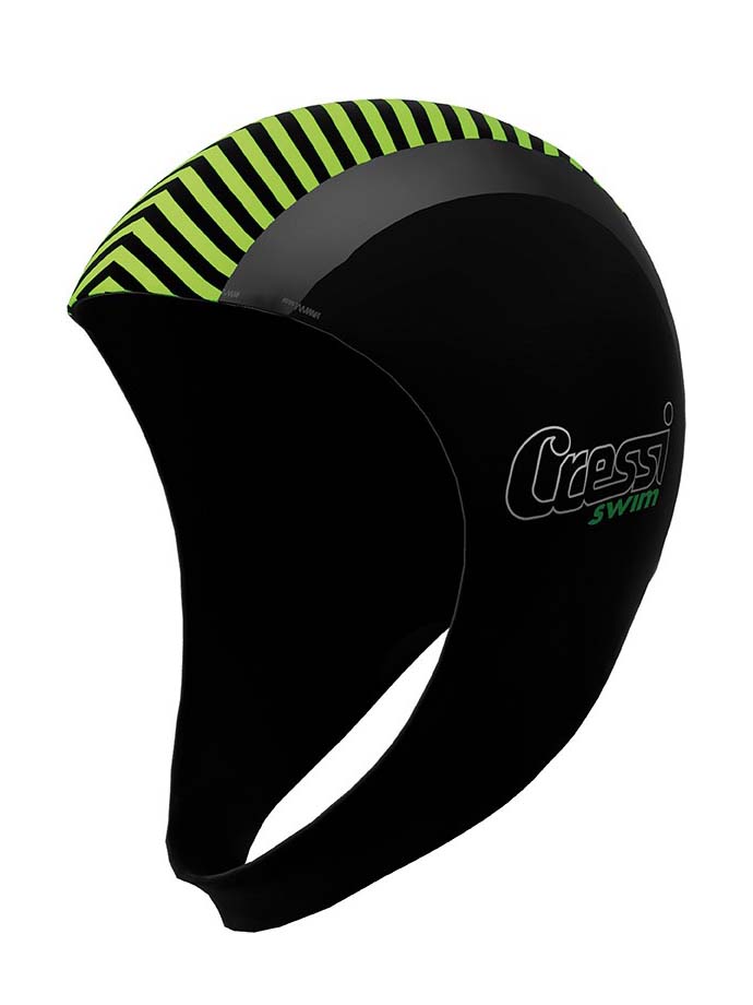 Swim Hood Neopren Badehætte 2mm | Voksne | Black - Gumpel & Co