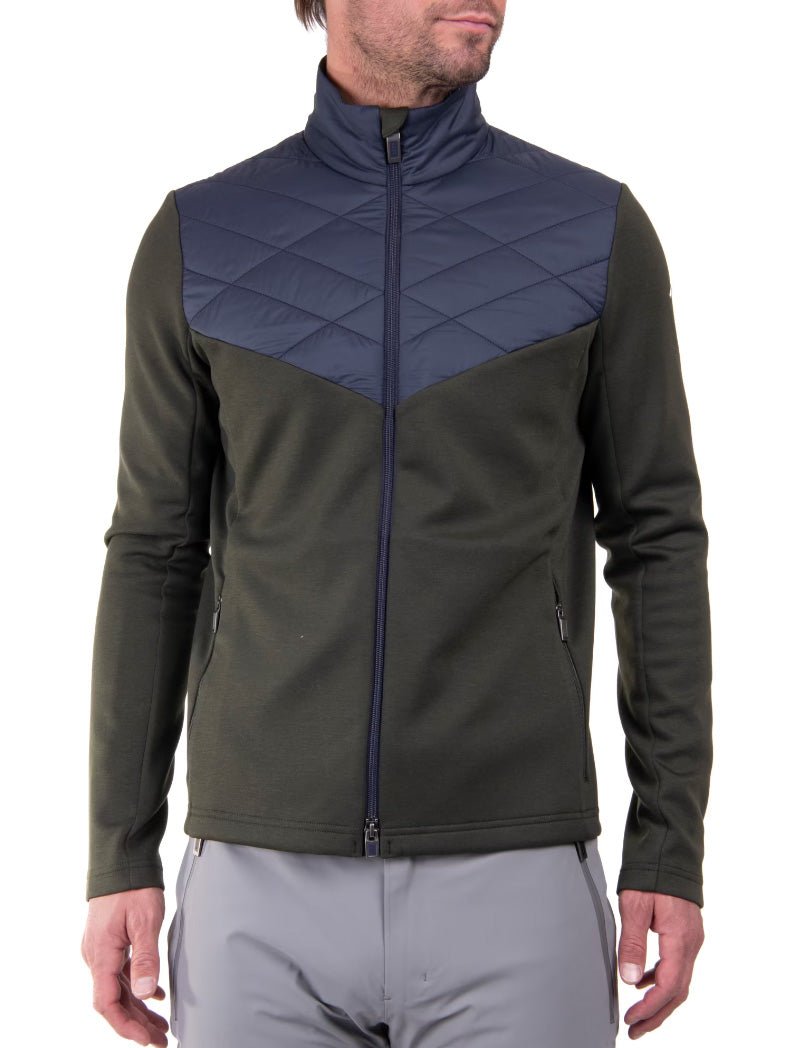 Men's Formula Midlayer Jakke - Herre - Dark Olive/Deep Space - Gumpel & Co