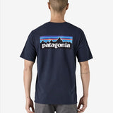 P 6 Logo Responsibili Tshirt - Herre - Navy - Gumpel & Co