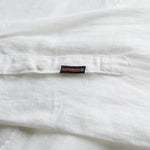 Vacation L/S Linen Shirt - Men - Optic - Gumpel & Co