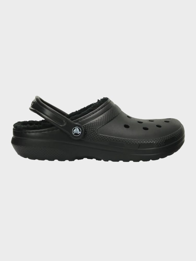 Crocs Classic Lined sandaler - Voksne - Black - Gumpel & Co