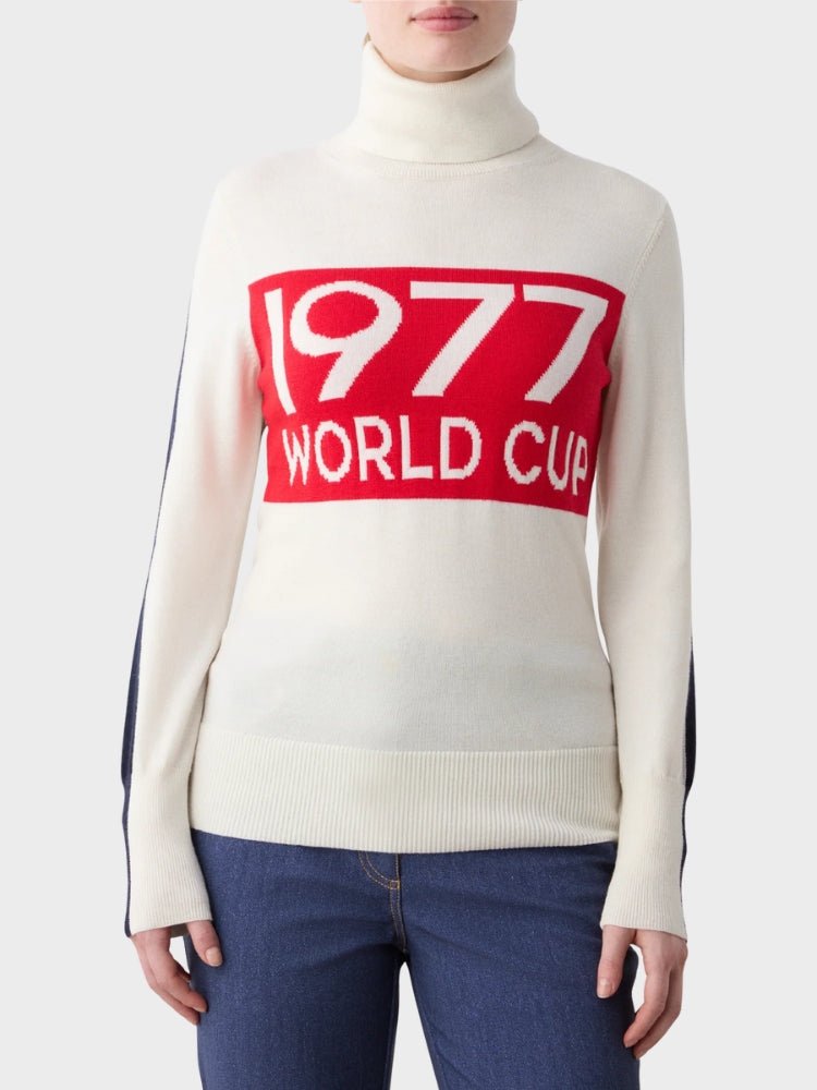 Worldcup Sweater - Women - Off White - Gumpel & Co
