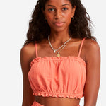 Women's By The Beach Crop Top - Kvinder - Rose Clay - Gumpel & Co