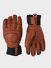 Fall Line 5-finger Ski Gloves - Unisex - Brown