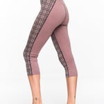 Women's Rose Light Capri 3/4 100% Merino Skiunderbukser - Dame - Taupe - Gumpel & Co