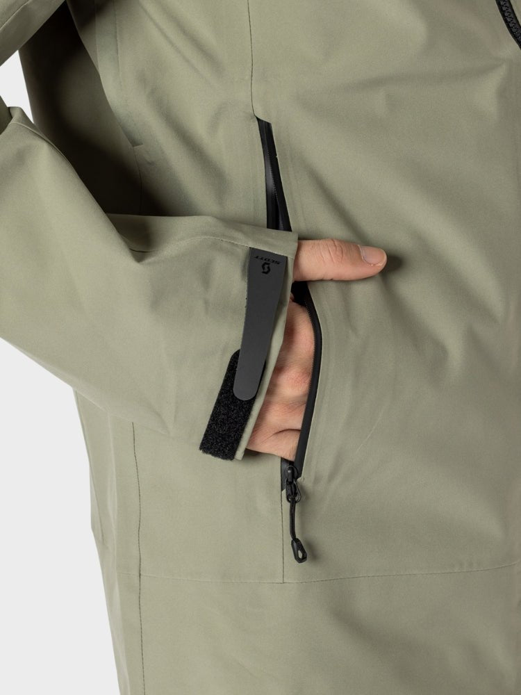 Explorair 3L Jacket - Mens - Dust Grey - Gumpel & Co