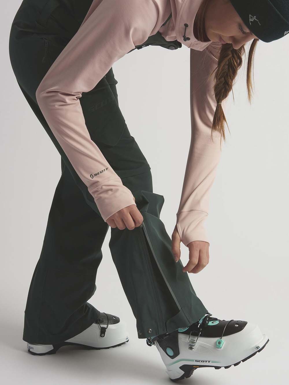 Women's Vertic 3L Skibukser - Dame - Metal Blue - Gumpel & Co