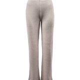 Women's Sweatpants m. Brede ben - Dame - Fog (Beige) - Gumpel & Co