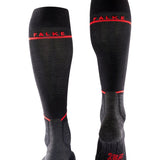 SK4 Advanced Compression Merinould Skisokker - Dame - Black - Gumpel & Co