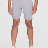 Men's Chuck Regular Chino Poplin Shorts - Herre - Alloy (Grå) - Gumpel & Co