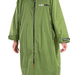 Advance Long Sleeve Surf Poncho - Voksne - Forest Green/Black - Gumpel & Co