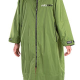 Advance Long Sleeve Surf Poncho - Voksne - Forest Green/Black - Gumpel & Co