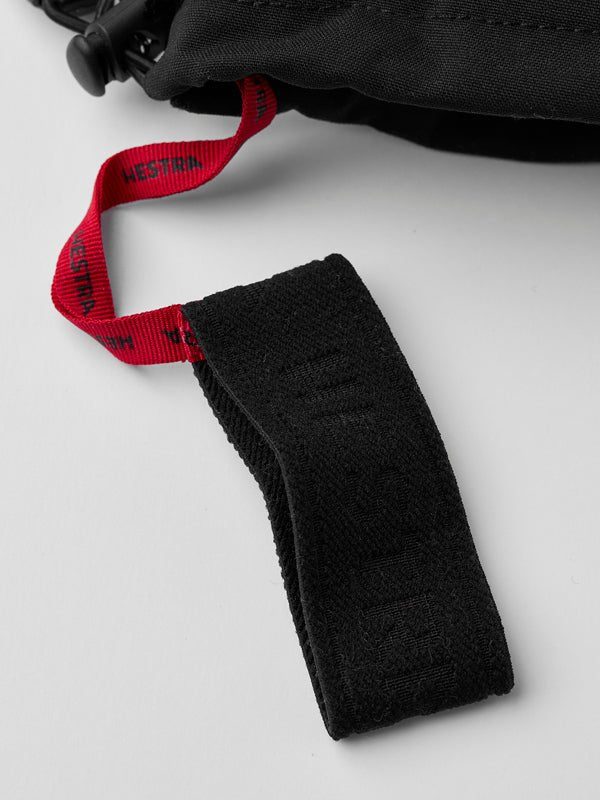 Female Heli 5 - finger Skihandsker - Dame - Black/Off White - Gumpel & Co