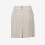 Deanna Skirt - Chalk - Gumpel & Co
