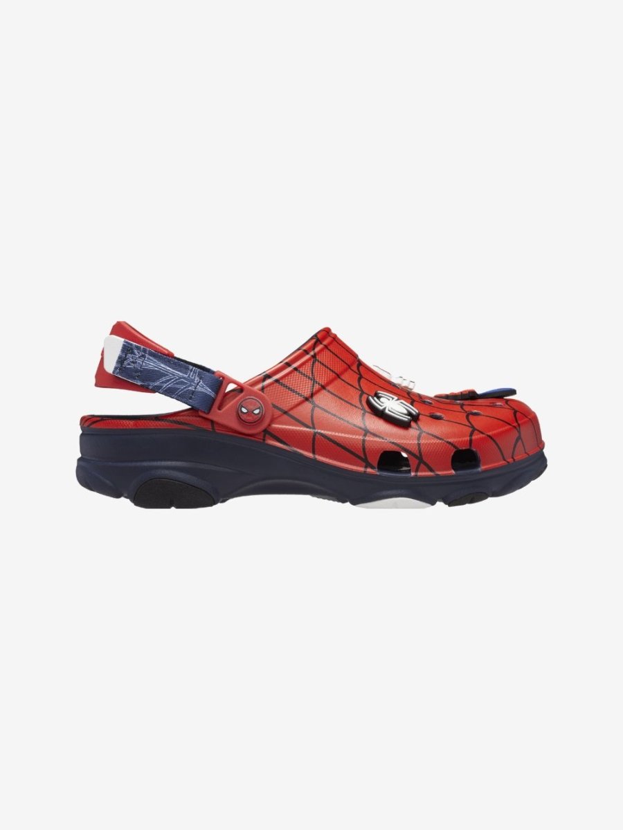 Kids Spider - man All Terrain Clog - Navy - Gumpel & Co