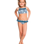 MAGIV SEEKER ATHLETIC BIKINISÆT TIL PIGER | WHITE/BLUE/FLORAL - Gumpel & Co