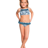 MAGIV SEEKER ATHLETIC BIKINISÆT TIL PIGER | WHITE/BLUE/FLORAL - Gumpel & Co