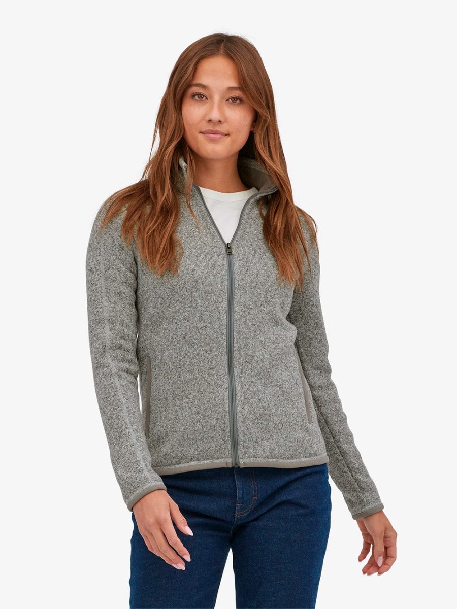 Better Sweater Fleece Trøje - Dame - Birch White - Gumpel & Co