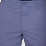 Men's Chuck Regular Chino Poplin Shorts - Herre - Vintage Indigo - Gumpel & Co