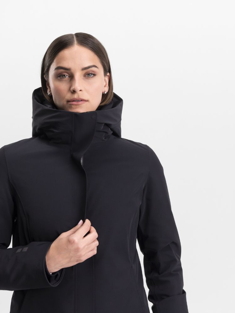 White Heat Frakke - Dame - Dark Sand - Gumpel & Co