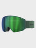 REVENT Q Large HD Ski Goggles - Unisex - Green