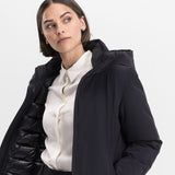 White Heat Frakke - Dame - Dark Sand - Gumpel & Co