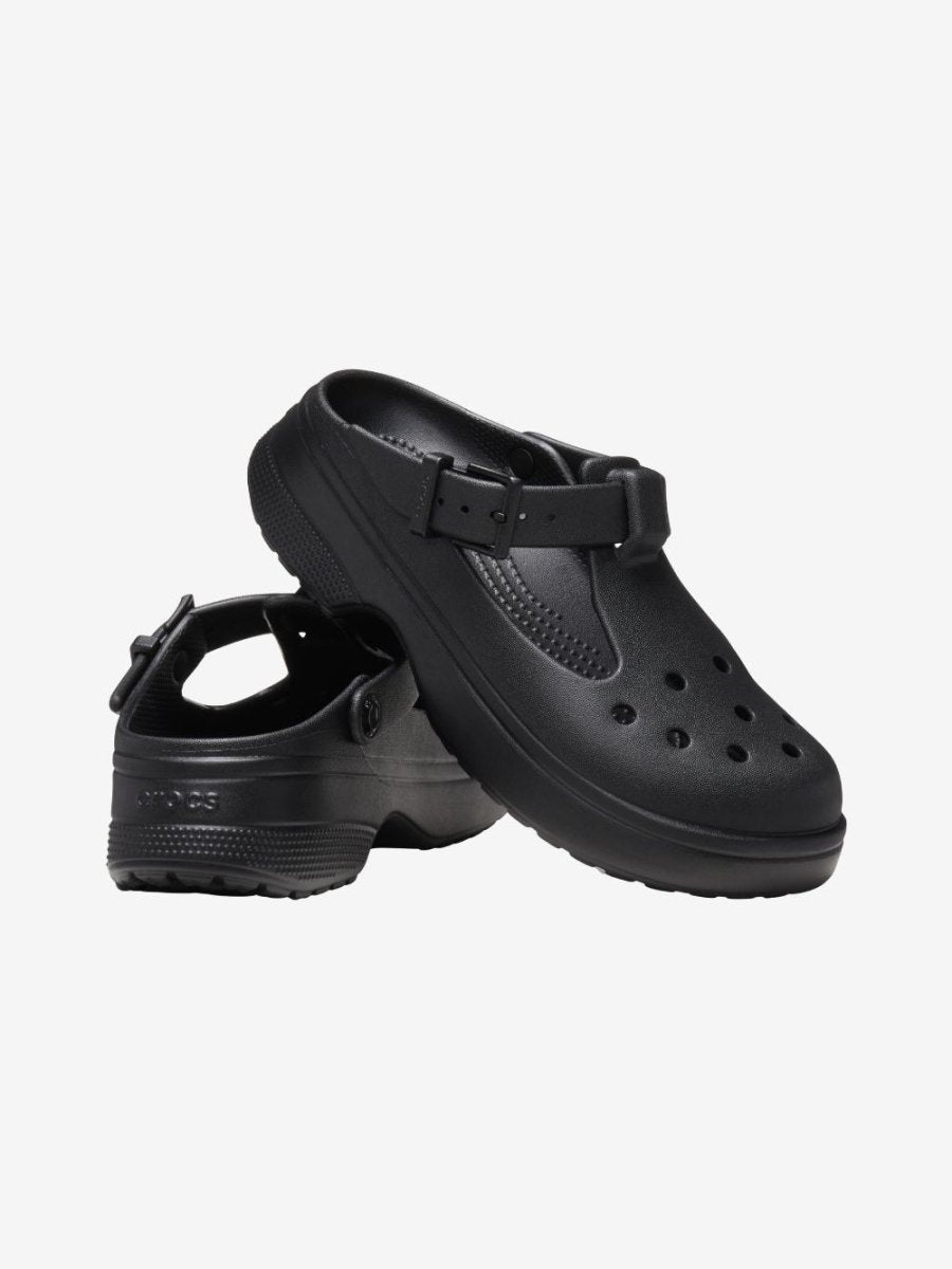 Classic Mary Jane Clog - Unisex - Black - Gumpel & Co