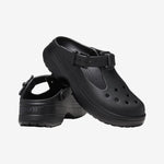 Classic Mary Jane Clog - Unisex - Black - Gumpel & Co