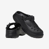 Classic Mary Jane Clog - Unisex - Black - Gumpel & Co