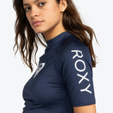 Women's Whole Hearted Short Sleeve UV T-shirt - Dame - Mood Indigo (mørkeblå) - Gumpel & Co