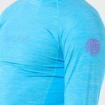 Dawn Patrol UV Long Sleeve Rash Guard - Mænd - Blue Paint - Gumpel & Co