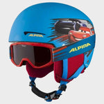 ALPINA Zupo Disney Skihjelm + Briller - Børn - Cars