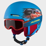 ALPINA Zupo Disney Skihjelm + Briller - Børn - Cars