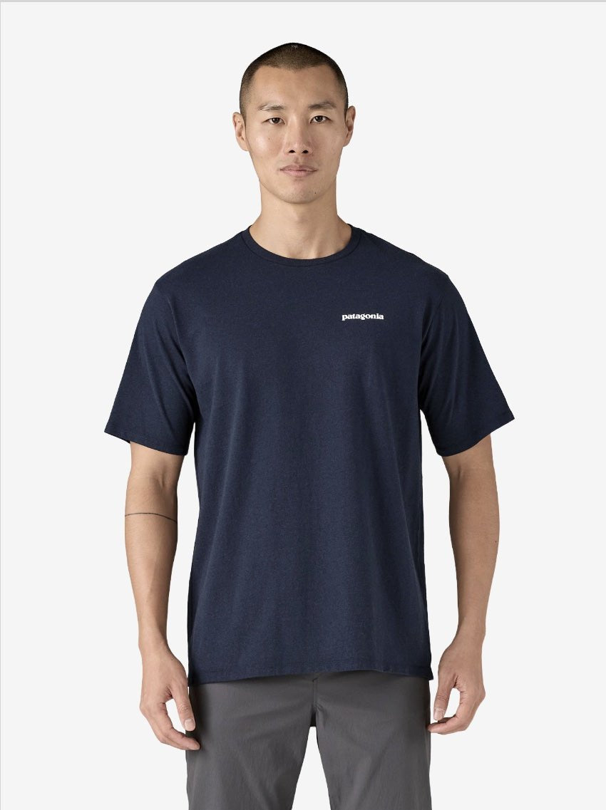 P 6 Logo Responsibili Tshirt - Herre - Navy - Gumpel & Co