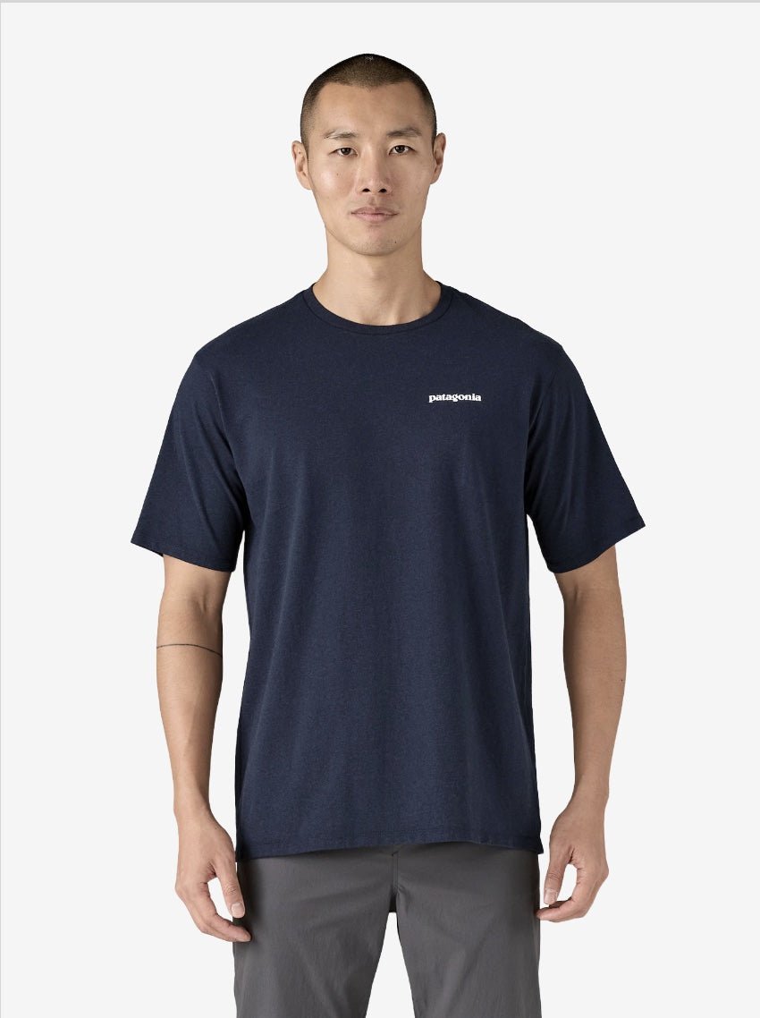 P 6 Logo Responsibili Tshirt - Herre - Navy - Gumpel & Co